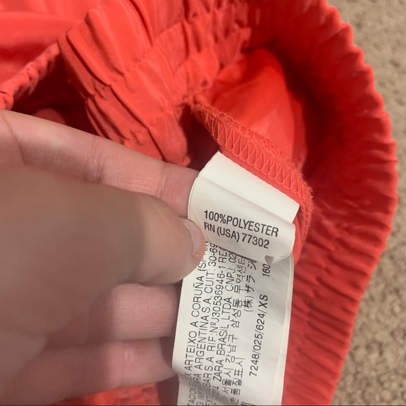 Zara basic coral lightweight dress pant - Picture 3 of 4